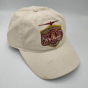 Indianapolis 500‎ Hat Baseball Cap 2006 90th Running Tan Cotton Adjustable